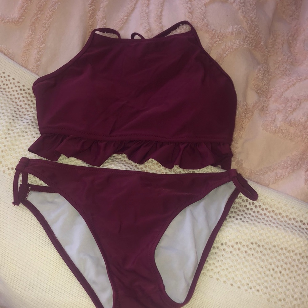 Plum cupshe bathing suit
